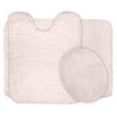 thumbnail image 4 of Somerset Home 3 Piece Super Plush Non-Slip Bath Rug Set - Ivory, 4 of 4