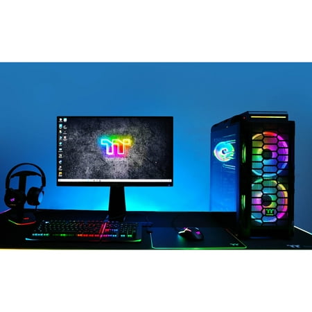 Thermaltake - Level 20 RS ARGB Mid Tower Case - Black