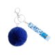 thumbnail image 1 of Minnieouse Llavero anillo bola de peluche hebilla colgante llavero portátil soporte cartera bolso decoración llavero colgante para niñas Ropa, zapatos y accesorios Miscelánea Azul Minnieouse AP014384-03, 1 of 6