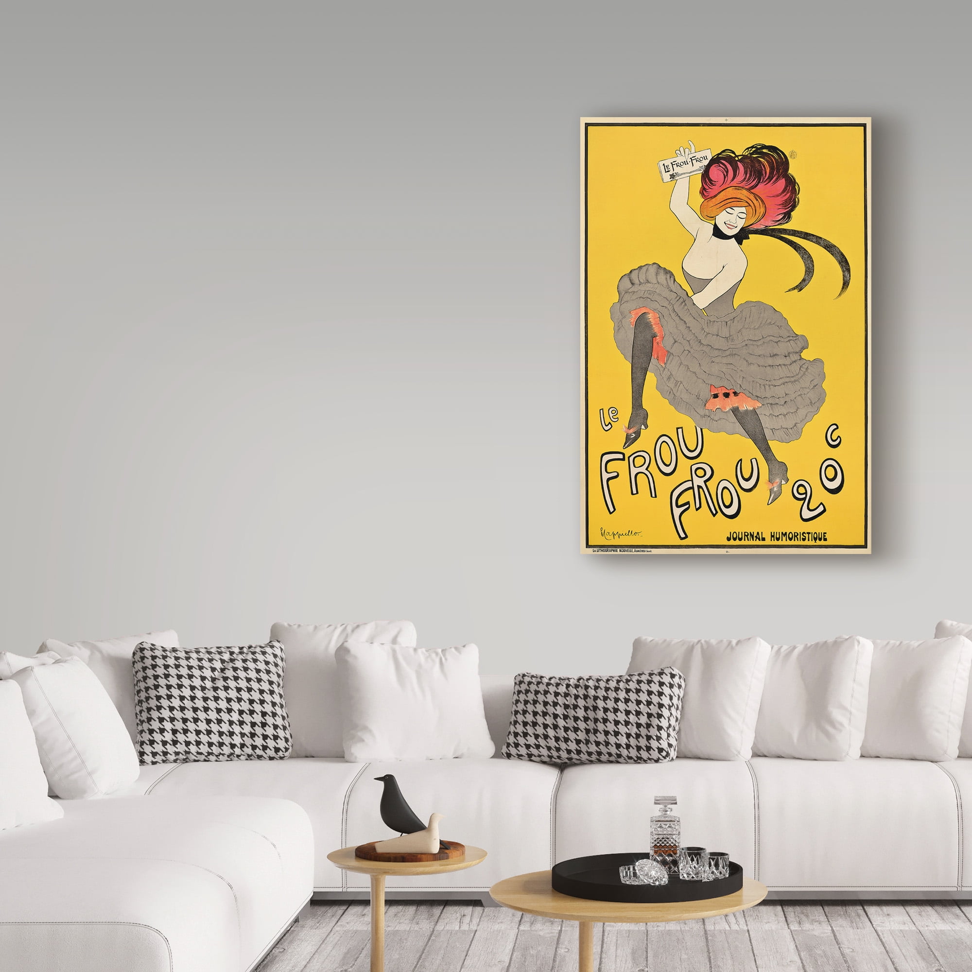 Trademark Fine Art 'Le Frou Frou, 1899' Canvas Art by Leonetto Cappiello