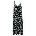 thumbnail image 6 of Evil Eye Sleeveless Dress Women's Evening Dress Womans Clothing, 6 of 9