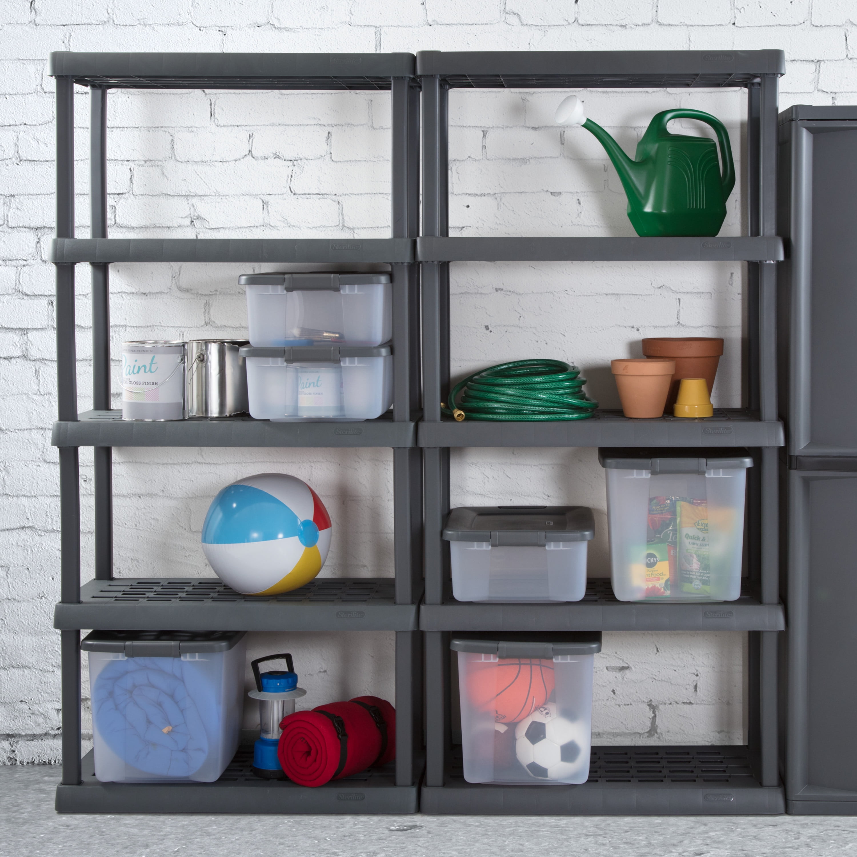 Sterilite shelf unit discount