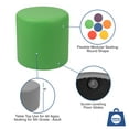 thumbnail image 3 of Flash Furniture Nicholas Soft Seating Flexible Circle for Classrooms and Common Spaces - 18" Seat Height (Green), 3 of 11
