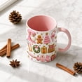 thumbnail image 3 of Christmas Mug for Hot Cocoa & Coffee - Holiday Ceramic Cup with Comfortable Grip, Home Office Christmas Drinkware, Gift Ready, 3 of 7