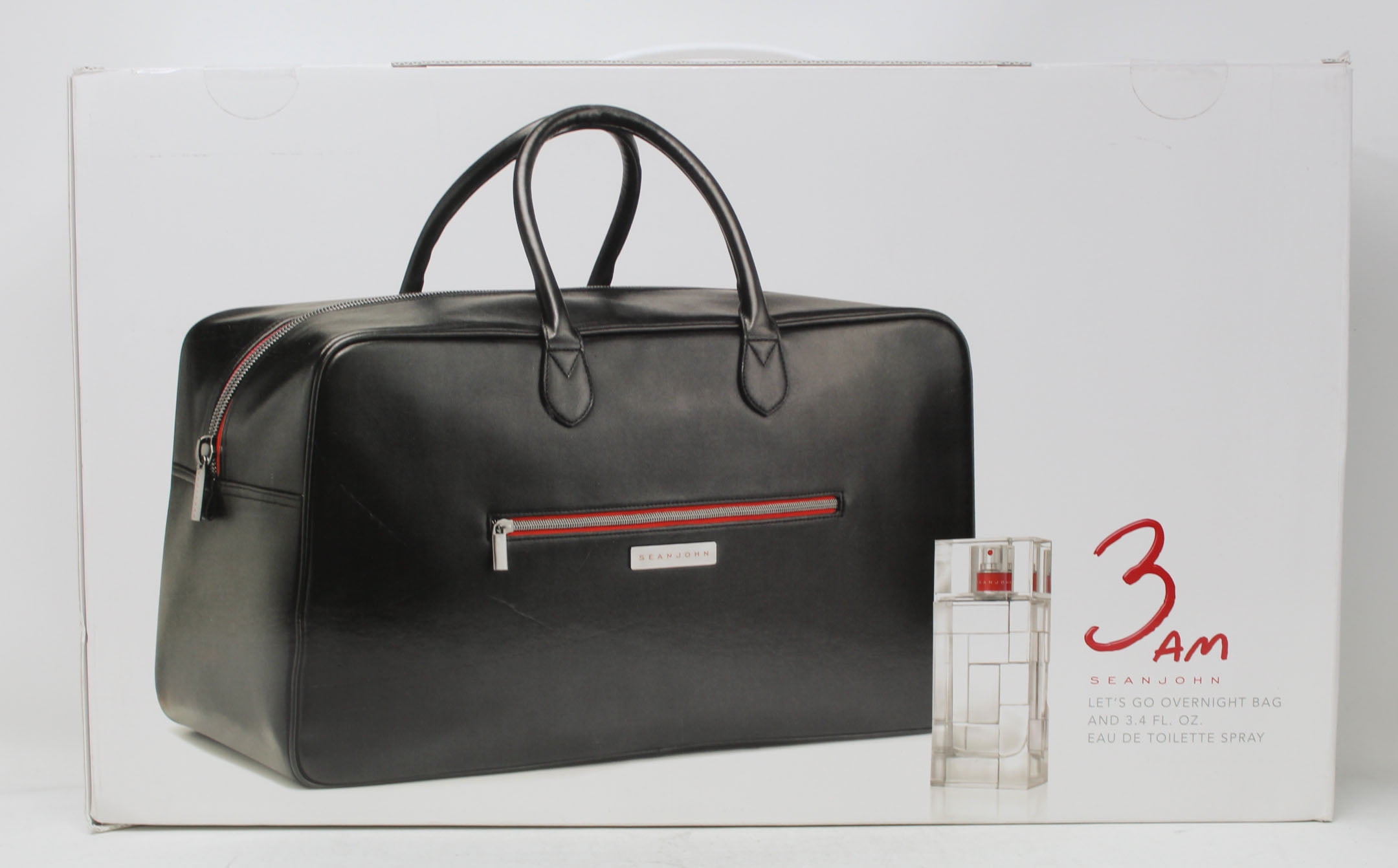 Sean John Let's Go Overnight Bag \u0026 Eau 