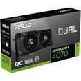 thumbnail image 4 of ASUS DUALRTX4070O12G GeForce RTX 4070 Dual OC - PCI Express 4.0 x16, 12GB GDDR6X - Gaming Graphics Card, 4 of 13