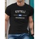 thumbnail image 1 of Camiseta con estampado Estelí de Nicaragua para hombre, informal, de manga corta y cuello redondo, de poliéster tejido de verano con estampado geométrico, corte regular., 1 of 4