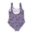 thumbnail image 4 of Yuanyu Kids Girls Swimsuits Bathing Suit Teen One Piece Printed Swimwear 3-12 Years, 4 of 8