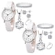thumbnail image 1 of Relojes de Dama VentDepot AstraTimeWhite 2Pzas 3cm 21cm 1.4cm 1cm blanco, 1 of 1