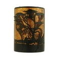 thumbnail image 4 of Meyda Tiffany 130871 12" W Zebra Left Wall Sconce - Orange, 4 of 4