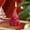 Red, variant on opwnbvk Christmas Gnome Candle