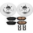 thumbnail image 2 of PowerStop Rear Geomet Coated Brake Rotor and Pad Kit Fits: MAZDA Select Models CRK792, 2 of 4