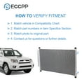 thumbnail image 3 of 3599 New A/C Aluminum Condenser for 2007 2008 2009 2010 2011 Honda CR-V 2.4L L4, 3 of 5