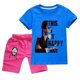 thumbnail image 1 of Conjunto de ropa de verano para niñas 100% algodón, ropa deportiva para niños, camiseta de 2 piezas y pantalones cortos zhangyuxiang LED, 1 of 2