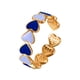 thumbnail image 1 of Y Anillo Ajustable Abertura De Moda En Forma De Corazón Para Mujeres Anillo Redondo Joyería Para Niñas Anillos, 1 of 2