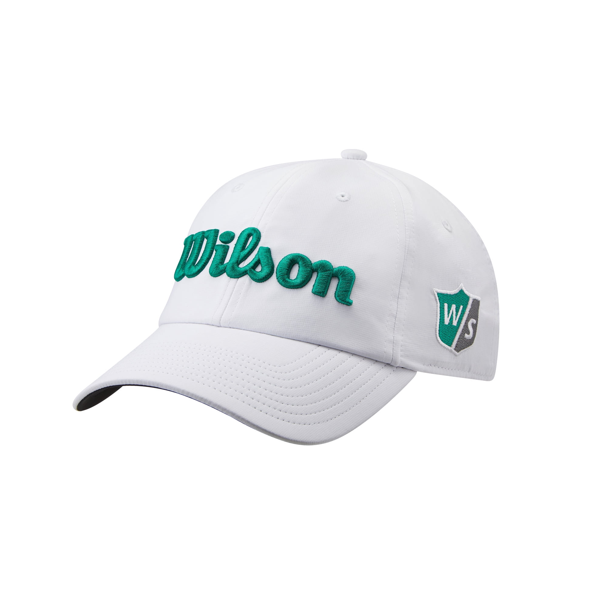 Wilson Men's Pro Tour Golf Hat White and Green - Walmart.com