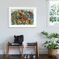 thumbnail image 3 of Art.com Confetti Floral I Art Print by Silvia Vassileva, White Frame Wall Art, 44" x 32", 3 of 5