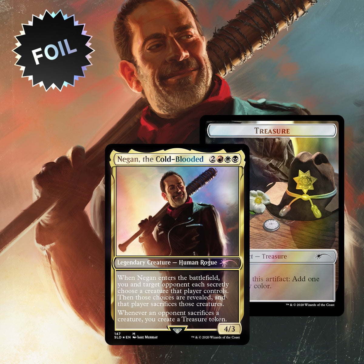 Magic the Gathering Secret Lair The Walking Dead Magic The Gathering Set