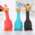 thumbnail image 3 of Dog Squeaky Toy Funny Teeth Training Latex Squeaky Chicken Dog Chew Toy, 3 of 7