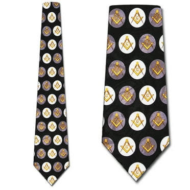 Masons Polka Dots Necktie Mens Tie
