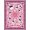Pink, Pattern 1, variant on ODIKA 4' x 6' Machine Washable Non-Slip Area Rug, Whimsical nutcracker High Traffic Rug, Pink, 740221