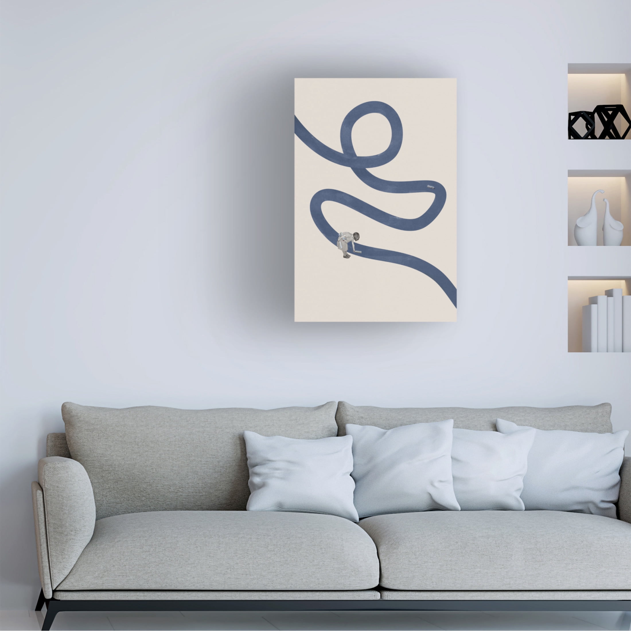 Trademark Fine Art Maarten Leon River Cleanse Canvas Wall Art