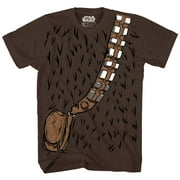 Chewbacca Chewie Star Wars Costume Funny Humor Pun Adult Men's Graphic T-shirt (Large)