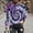 Purple(New), variant on PNTUTB Men's Fashion Tie-dye Print Crew Neck Pullover Casual Long Sleeve Comfortable Breathable Tops