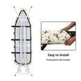 thumbnail image 4 of HELLHERO Ironing Board Cover Durable Replacement Cozy Nose Pocket Ironing Board Protector Cover Stretch Fit, Horse Racing Design, 4 of 5