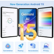2026 Android 16 AI Tablets 10 Inch, Electronics Tablets with Keyboard, 18GB RAM 128GB ROM /2TB TF, Gemini AI 2 in 1 Tablet with Pen, 6000mAh, 1080P, BT5.0, GPS, OTG, Suitable for Study and Office