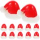 thumbnail image 4 of 24 Uds decoraciones navideñas Mini adornos navideños para sombrero mesa artesanías de resina miniaturas para casa de muñecas, 4 of 7