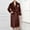Brown, variant on Hotel Robe Male Robes Summer Robe Waffle Robe Soft Black Brown Bathrobes