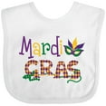 thumbnail image 3 of Inktastic Argyle Mardi Gras Boys or Girls Baby Bib, 3 of 4