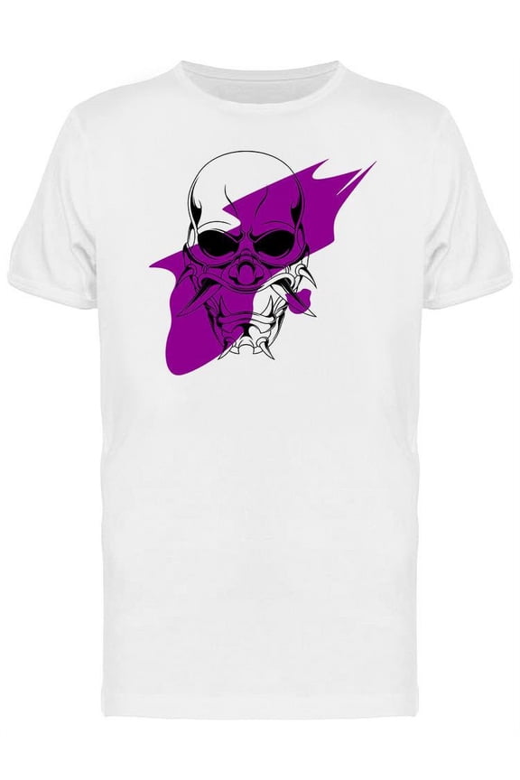 Demon Japanese Mask T-Shirt Men -Image by Shutterstock, Male Small