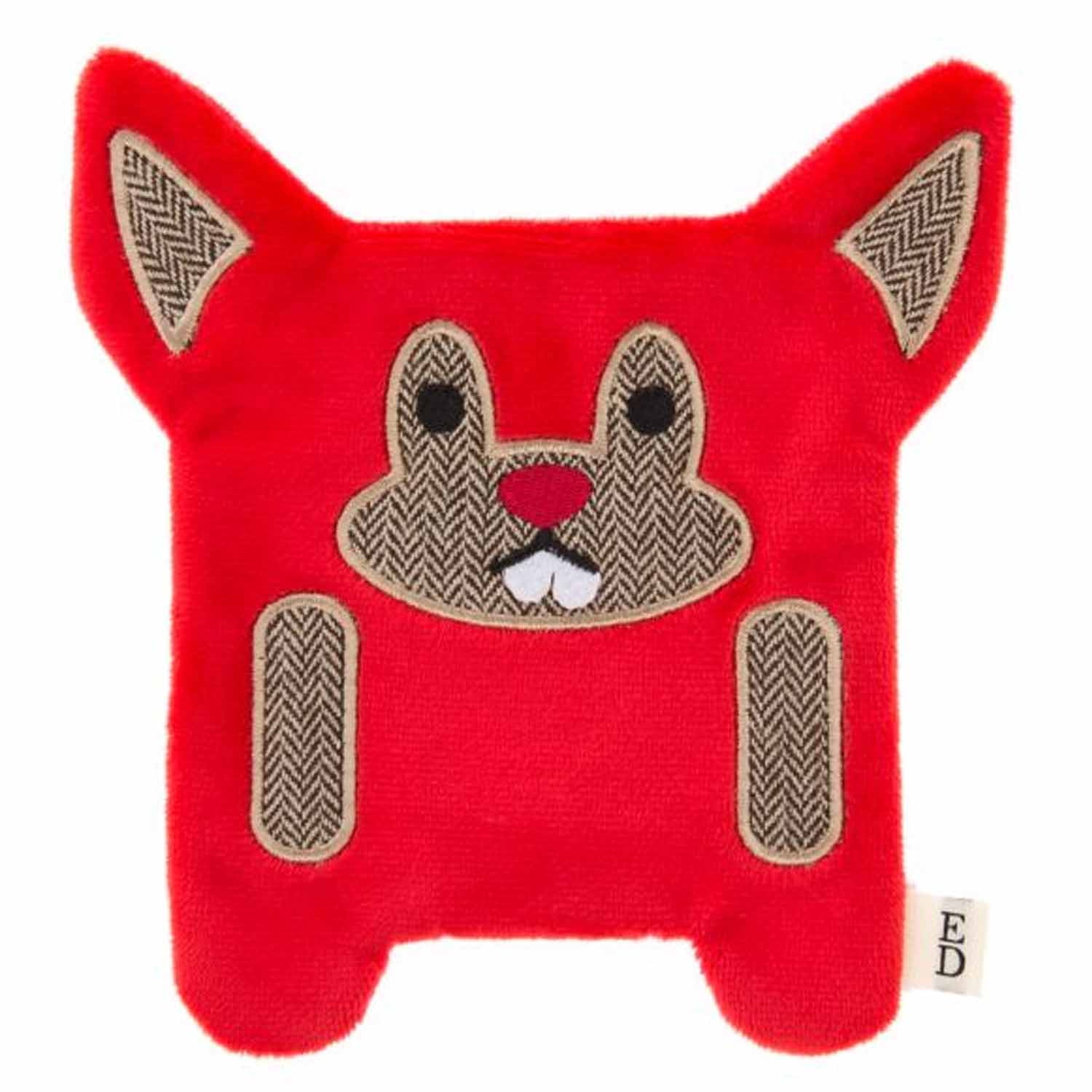 ED Ellen DeGeneres Flattie Beaver Crinkle Dog Toy