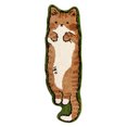 thumbnail image 1 of Alfombra La Piso Cat en Forma Gato Irregular Noche para Sala Estar Del Dormitorio., 1 of 9