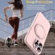 thumbnail image 3 of For iPhone 14 Pro Case Compatible with MagSafe Rotating Metal Kickstand PC + Silicone Phone Cover -, 3 of 5