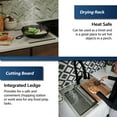 thumbnail image 4 of Karran Usa WST-22-PK1 Elite Workstation 25" Drop In Single Basin Stainless Steel Kitchen, 4 of 6