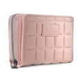 thumbnail image 1 of Cartera A CUADROS SQbags rectangular para mujer con ranuras para tarjetas y compartimento para billetes, 1 of 5