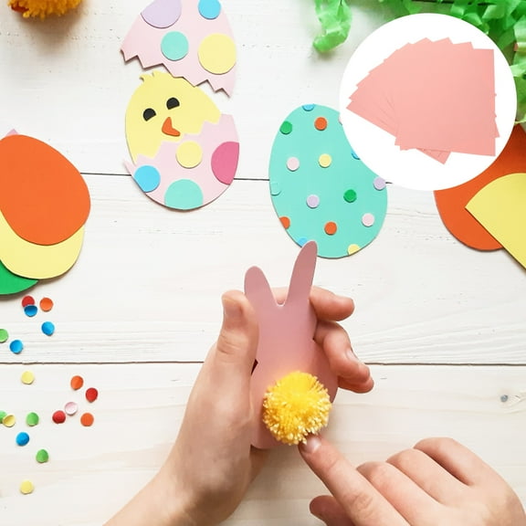 RENACLIPY Pink Cardstock Assorted Colors for Crafting and DIY Projects