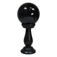 thumbnail image 6 of Wicca Occult Witchcraft Witch Black Crystal Glass Gazing Ball On Stand Decor, 6 of 10