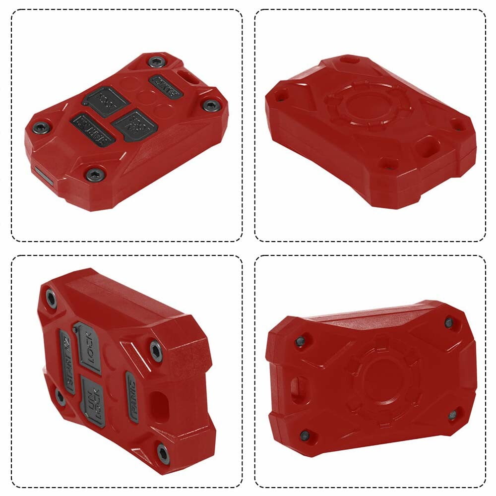 For JK Accessories Car Key Fob Case Cover for Jeep Wrangler JK 2007-2018