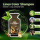 thumbnail image 2 of Herbishh Hair Color Shampoo 10 Sachet +1 Argan Hair Mask Pouch | 3 in 1 Hair Dye | PPD Free | Easy to Use | Gray Coverage | Travel Size | Available in 6 Colors | Long Lasting Hair Color | (Linen), 2 of 8
