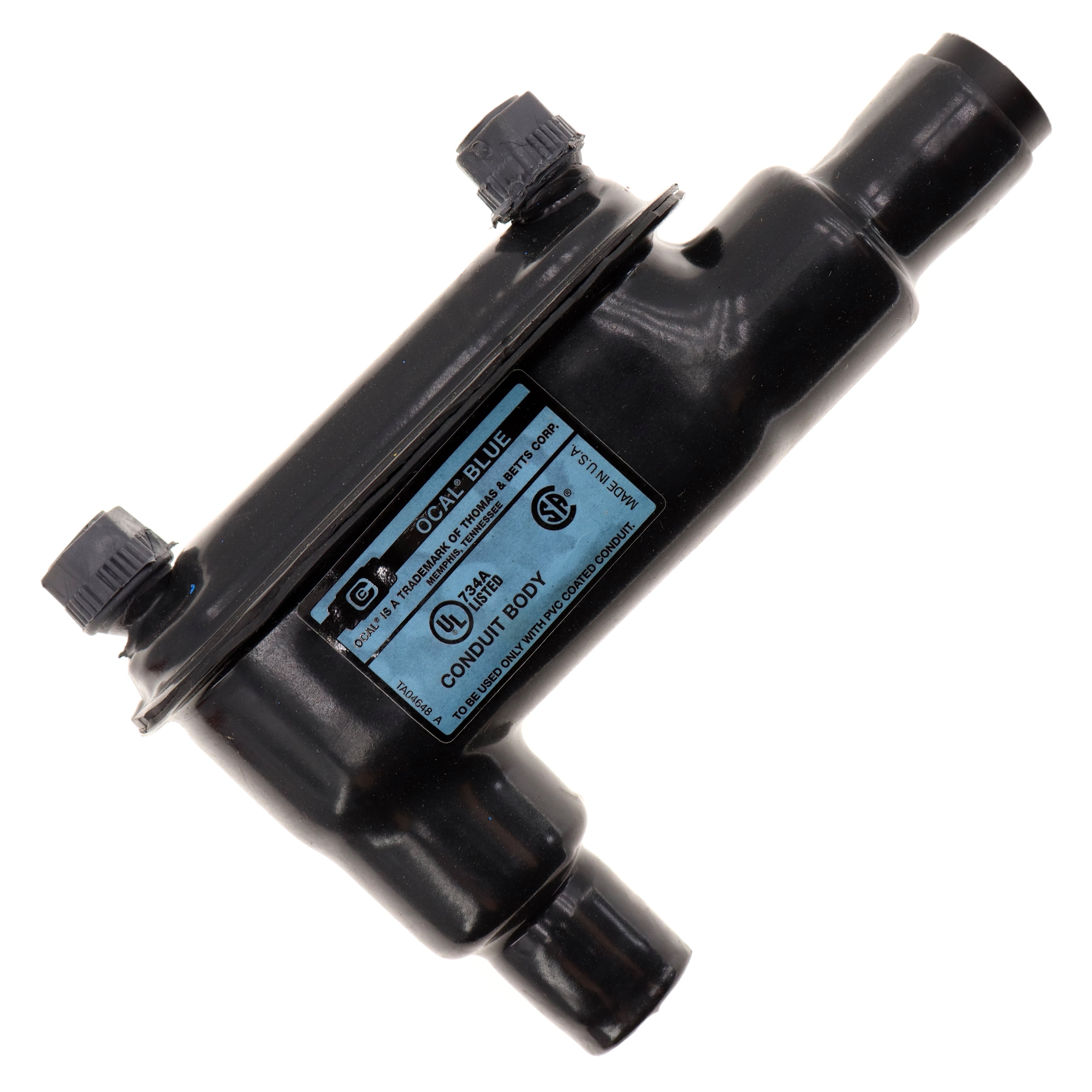 Thomas & Betts LB18G1 OCAL PVC Coated Rigid Conduit Body, Type LB