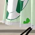 thumbnail image 4 of Coolnut St.Patrick's Day Round Tablecloth, St. Patrick's Day Hat and Football Round Table Cloth Water Resistant Spill Proof Large Table Cover for Family Gathering Dinner, Hotel, BBQ, 60", 4 of 7
