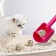 thumbnail image 1 of RKSTN A Shovel Multifunctional Cat Litter Shovel Rose Red, 1 of 3