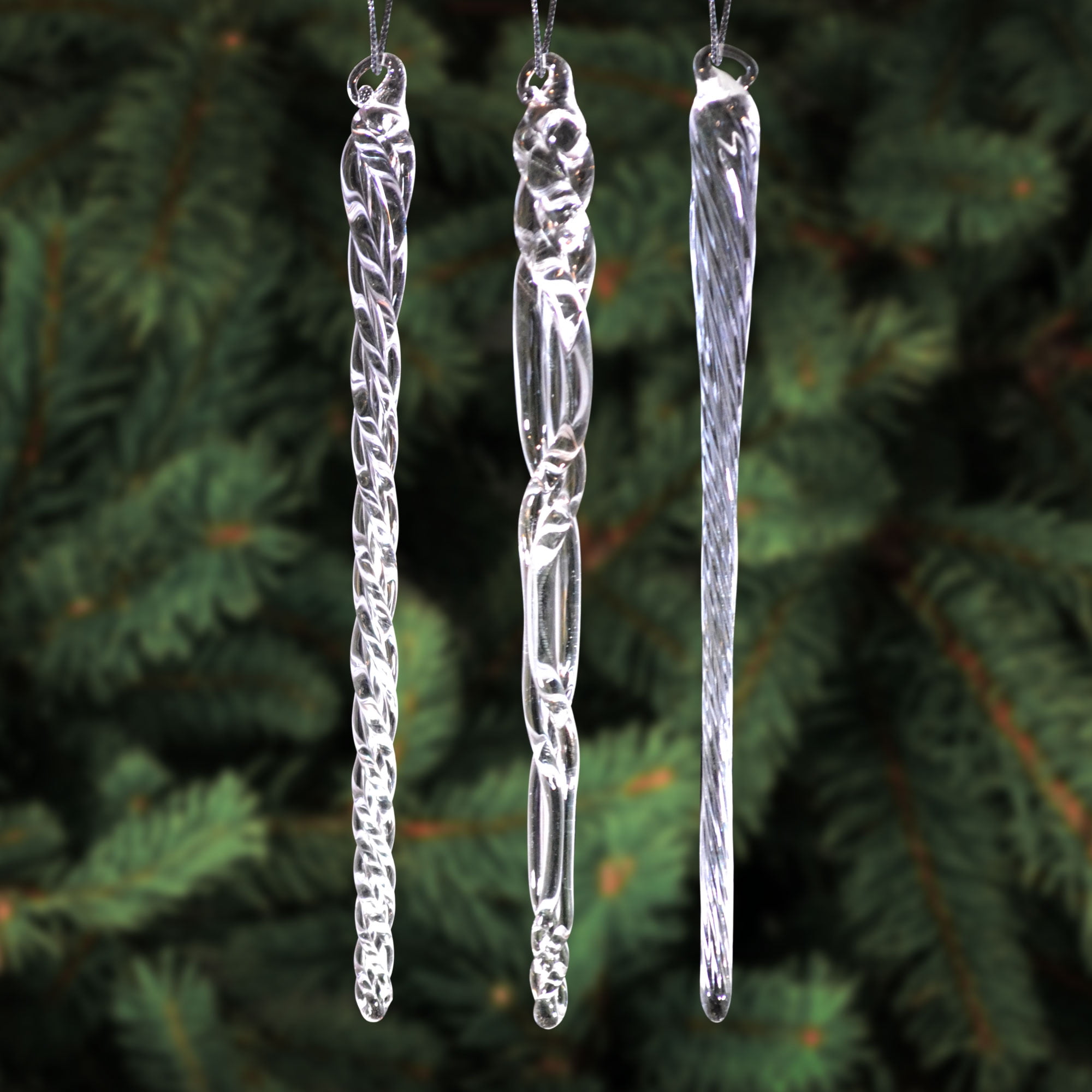 Details about Hobby Lobby 24ct Value Pack Woodland Bronze Icicle Ornaments ...