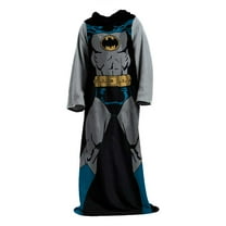 Batman Batman In Black Comfy Throw Adult Panel