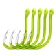 thumbnail image 2 of 50pcs ganchos de pesca fluorescentes ganchos de pesca de acero al carbono, 2 of 7