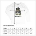 thumbnail image 7 of Military Mom Women's Long Sleeve T-shirt Proud Mom Life Messy Bun Sunglasses Mother's Day Mama Mommy Active Duty Veteran Vet, 7 of 7